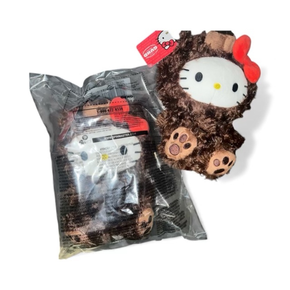 Gund/Sanrio Hello Kitty/Philbin Teddy Bear Plush with Red Bow